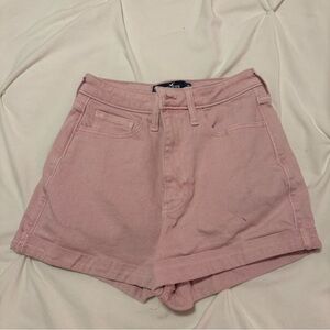 Hollister Light Pink Women's Denim Shorts